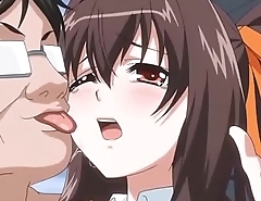 horny big tist anime teen fucked hard by tow dicks