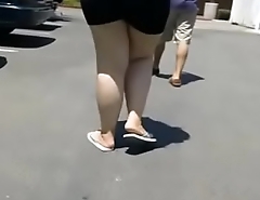 Thick Ass Booty Creep, Fat Ass with Wide Feet