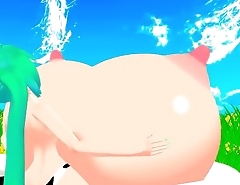 Hatsune Miku Milk Musicality and Huge Boobs by Cute Cow