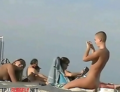 Spy nude cams on the beach get a lot of naked chicks